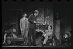 Patrick Horgan, Fritz Weaver and Peter Sallis in the stage production Baker Street