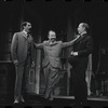 Patrick Horgan, Peter Sallis and Daniel Keyes in the stage production Baker Street