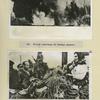 Two Photographs Polish sabotage of German papers.  Searching of a peasant carriage by German soldiers.