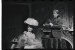 Inga Swenson and Fritz Weaver in the stage production Baker Street