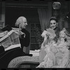 Fritz Weaver and Inga Swenson in the stage production Baker Street