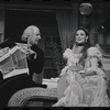 Fritz Weaver and Inga Swenson in the stage production Baker Street