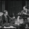 Fritz Weaver and Peter Sallis in the stage production Baker Street