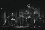 Peter Sallis and Fritz Weaver in the stage production Baker Street
