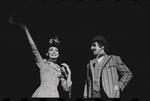 Inga Swenson and Fritz Weaver in the stage production Baker Street