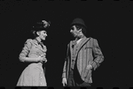 Inga Swenson and Fritz Weaver in the stage production Baker Street
