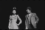 Inga Swenson and Fritz Weaver in the stage production Baker Street