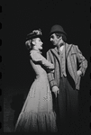 Inga Swenson and Fritz Weaver in the stage production Baker Street