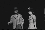 Fritz Weaver and Inga Swenson in the stage production Baker Street