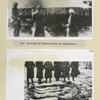Two Photographs Burning of bodies after an execution.  German atrocities in the Lubin region.