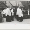 Part of the processional of an Episcopal Church, South Side of Chicago, Illinois