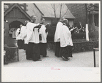 Part of the processional of an Episcopal Church, South Side of Chicago, Illinois