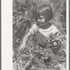 Child of farm worker who lives at the FSA (Farm Security Administration) labor camp, Caldwell, Idaho