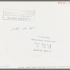 Farmer and his wife write a letter on the post office steps, Ontario, Oregon