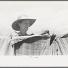 Woman living at the FSA (Farm Security Administration) labor camp. Caldwell, Idaho