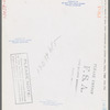 Weighing in a hamper of peas. Labor contractor's pea pickers crew, Nampa, Idaho