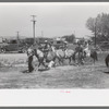 The pony ride concession on the Fourth of July at Vale, Oregon