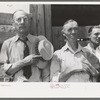 Citizens of Vale, Oregon take off their hats during the Pledge of Allegiance (radio program) on the Fourth of July