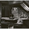 Photograph of empty staged set design by Boris Aronson (Peter's room)