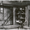 Photograph of empty staged set design by Boris Aronson (Interior detail # 1)