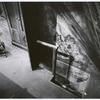 Photograph of empty staged set design by Boris Aronson (Interior detail # 2)