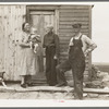 The Herman Gerling family near Wheelock, North Dakota. The daughter lost her arm four years ago