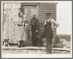 The Herman Gerling family near Wheelock, North Dakota. The daughter lost her arm four years ago