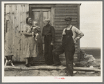 The Herman Gerling family near Wheelock, North Dakota. The daughter lost her arm four years ago