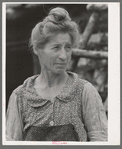 Mrs. Hale, wife of cut-over farmer, Black River Falls, Wisconsin