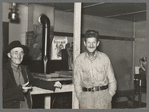 Lumberjacks in a saloon on Saturday night, Craigville, Minnesota