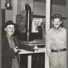 Lumberjacks in a saloon on Saturday night, Craigville, Minnesota
