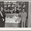 The president of the Mexican colony addresses the audience at the Mexican Independence Day program, Saint Paul, Minnesota