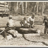 Lumberjacks resting. Camp near Effie, Minnesota