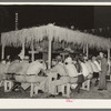 The game of "beano" was a great attraction at the National Rice Festival. Crowley, Louisiana