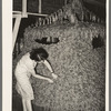 Decorating an American Legion Auxiliary float at National Rice Festival. Crowley, Louisiana