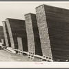 Piles of lumber at sawmill. Sorrento, Louisiana