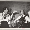 Cajun musicians at fais-do-do at National Rice Festival. Crowley, Louisiana