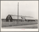 Mule barn. Lake Dick Project, Arkansas