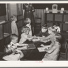 Kindergarten children at play. Lake Dick Project, Arkansas