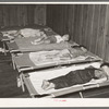 Supervised nap of schoolchildren. Lake Dick Project, Arkansas