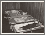 Supervised nap of schoolchildren. Lake Dick Project, Arkansas