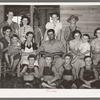 Large Cajun family on farm south of Crowley, Louisiana