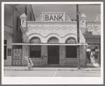 Vacant bank building. Saint Martinville, Louisiana