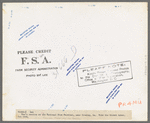 Men's section at fais-do-do near Crowley, Louisiana. Note ticket taker