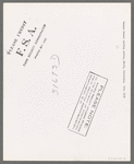 Madame Dronet carding cotton. Erath, Louisiana