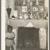 Negro home, interior. Norco, Louisiana