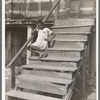 Negro child residing in old Trepagnier house near Norco, Louisana