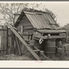 Shed on farm of W.E. Smith near Morganza, Louisiana
