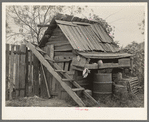Shed on farm of W.E. Smith near Morganza, Louisiana