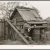 Shed on farm of W.E. Smith near Morganza, Louisiana